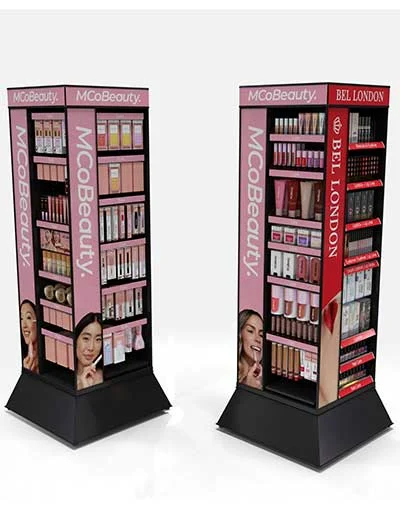 FlexSpin rotating floor display